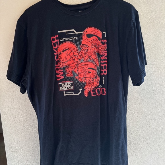 POP! Tees The Bad Batch Star Wars Storm Troopers XL Tee LIKE NEW - Picture 3 of 3